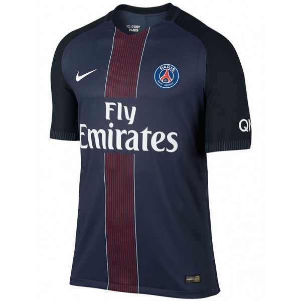 Paris saint-germain maillot rétro de football vintage pour homme tenue de sport haut 2016-2017
